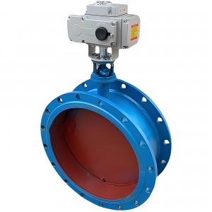 電動蝶閥D941W-1C DN1400煙氣通風除塵管道